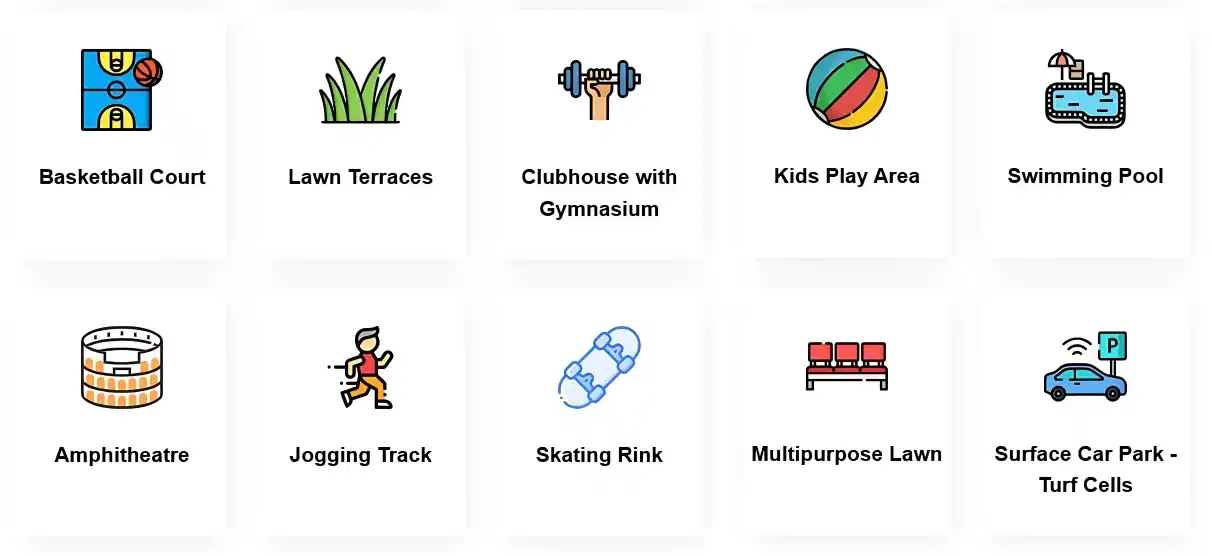 Lifestyle Amenities At Prestige Marigold – Phase 2